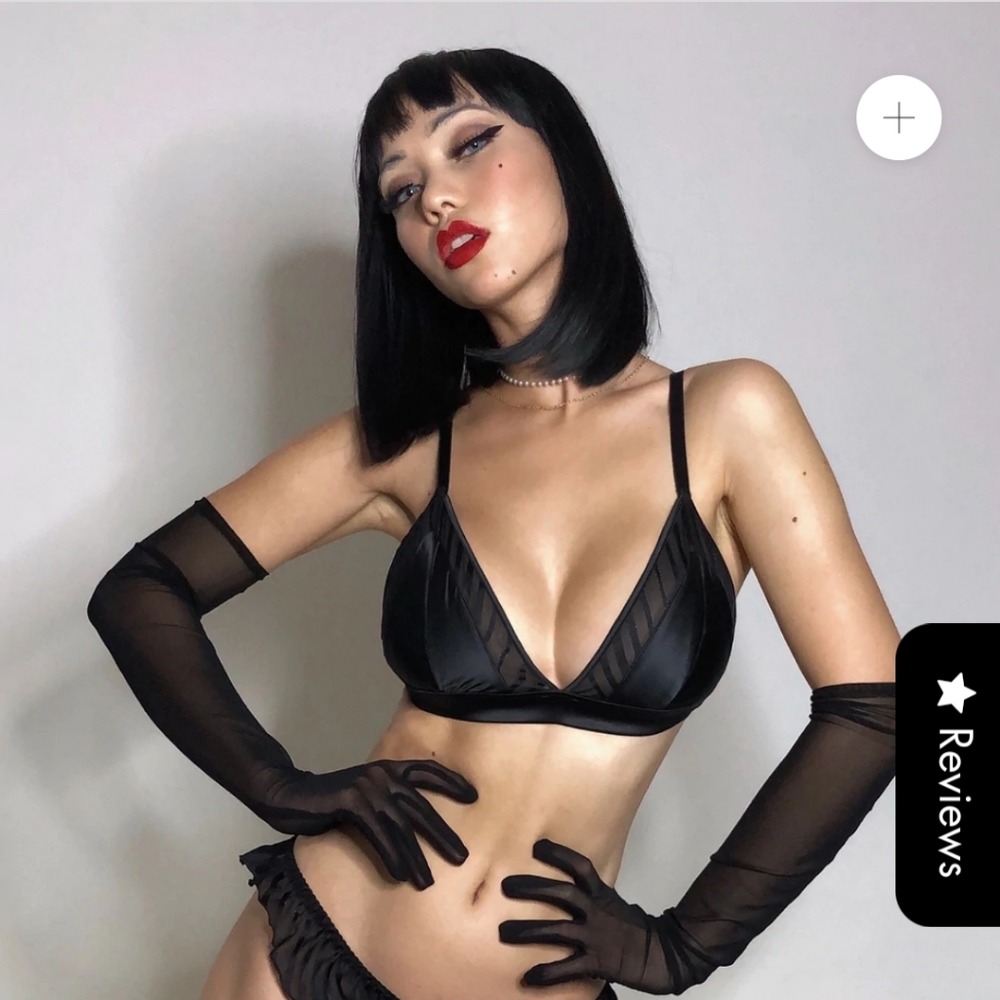 NWT Ruffle Lingerie Set Oh Kiki